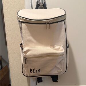 BEIS vintage canvas cooler bag